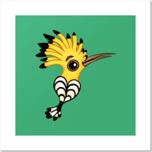 Hoopoe Bird Posters and Art